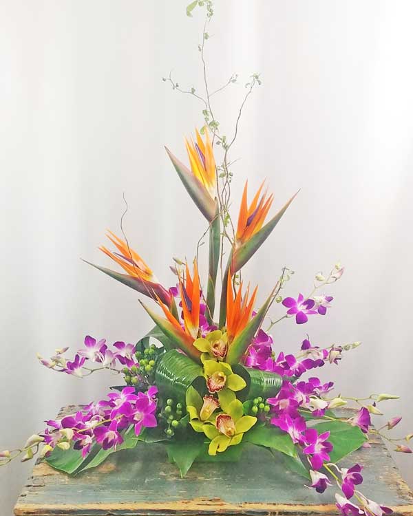 TROPICAL ILLUSION BOUQUET - Flower Story