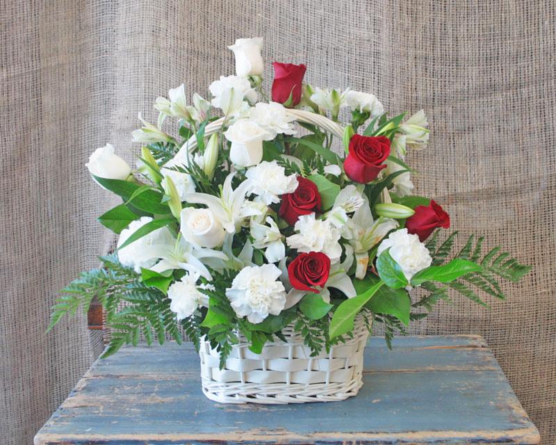 HEART FELT CONDOLENCES BASKET - Flower Story