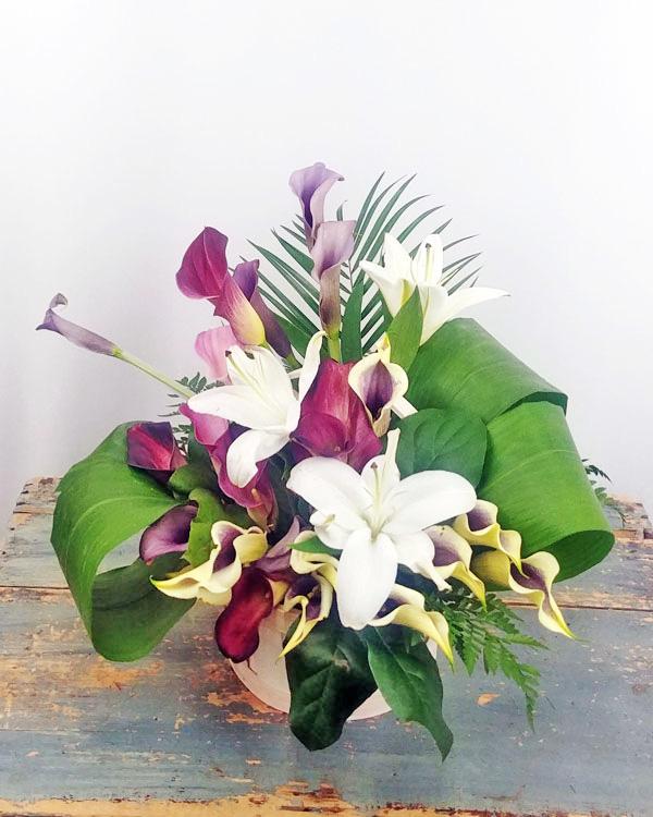 SYMPHONY OF LILIES BASKET - Flower Story