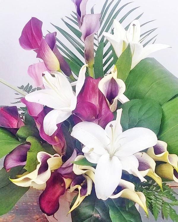 SYMPHONY OF LILIES BASKET - Flower Story