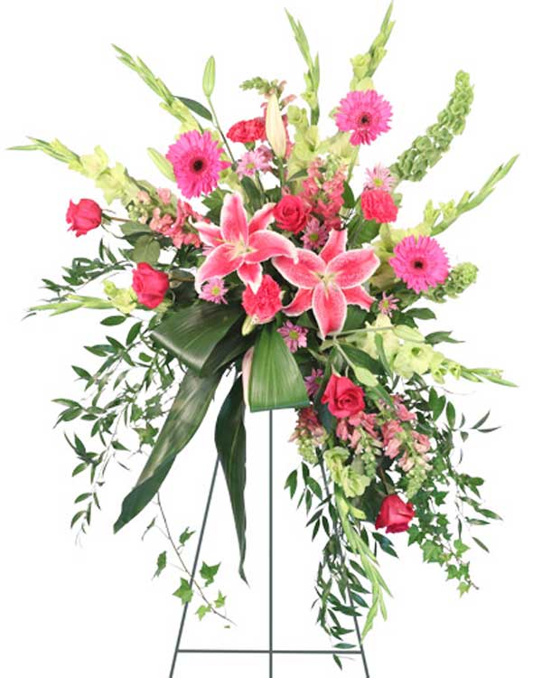 LOVING FAREWELL STANDING SPRAY - Flower Story