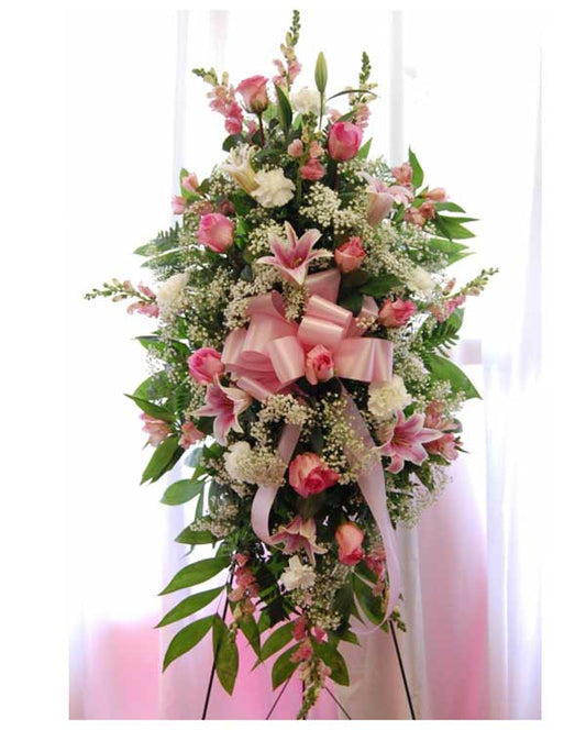 COMFORTING THOUGHTS STANDING SPRAY - Flower Story