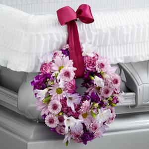 Wreath - The Thoughts & Prayers??Wreath Adornment J-S35-4518