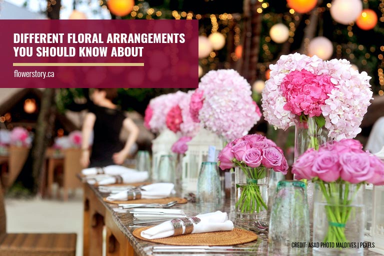 Different Floral Arrangements You Should Know About