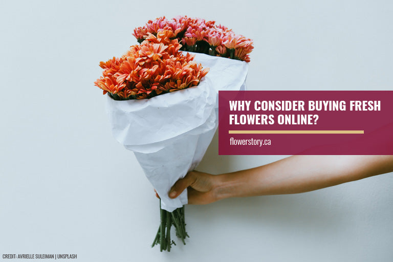 Why Consider Buying Fresh Flowers Online?