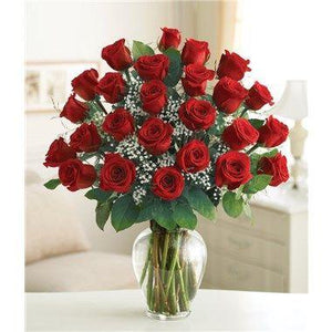 Valentine The Blooming Masterpiece Rose Bouquet (Two Dozen Roses) - Flower Story