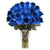Valentine Two Dozen Blue Rose Bouquet - Flower Story