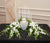 White Lights Urn Flowers with Candles