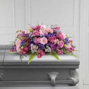 Casket - The Glorious Garden??Casket Spray J-S27-5004