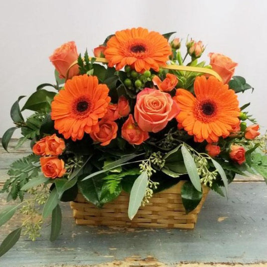 SUNSET BASKET - Flower Story