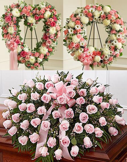 Pastel Funeral Package - Flower Story