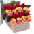 Two Dozen Boxed Mixed Roses (Multiple Colors Available) - Flower Story
